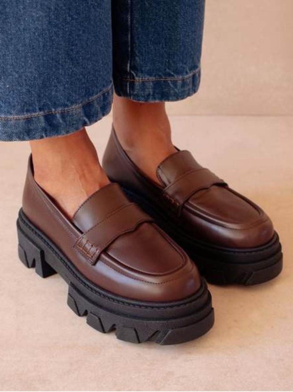 ALOHAS Trailblazer Loafers - Coffee Brown